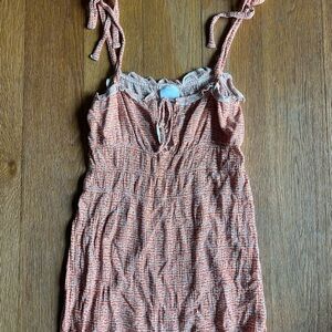 Summer beach coverup dress, very short!